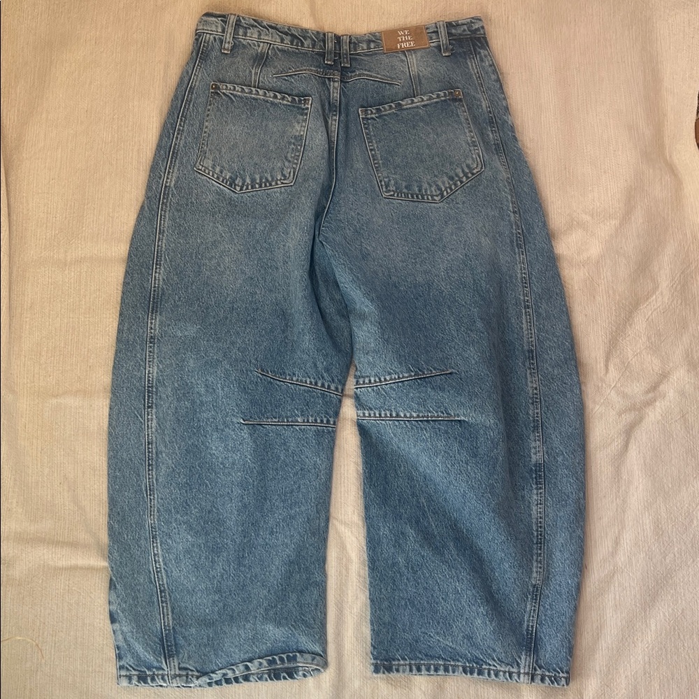 We The Free Lucky You Mid-Rise Barrel Jean - Picture 7 of 7